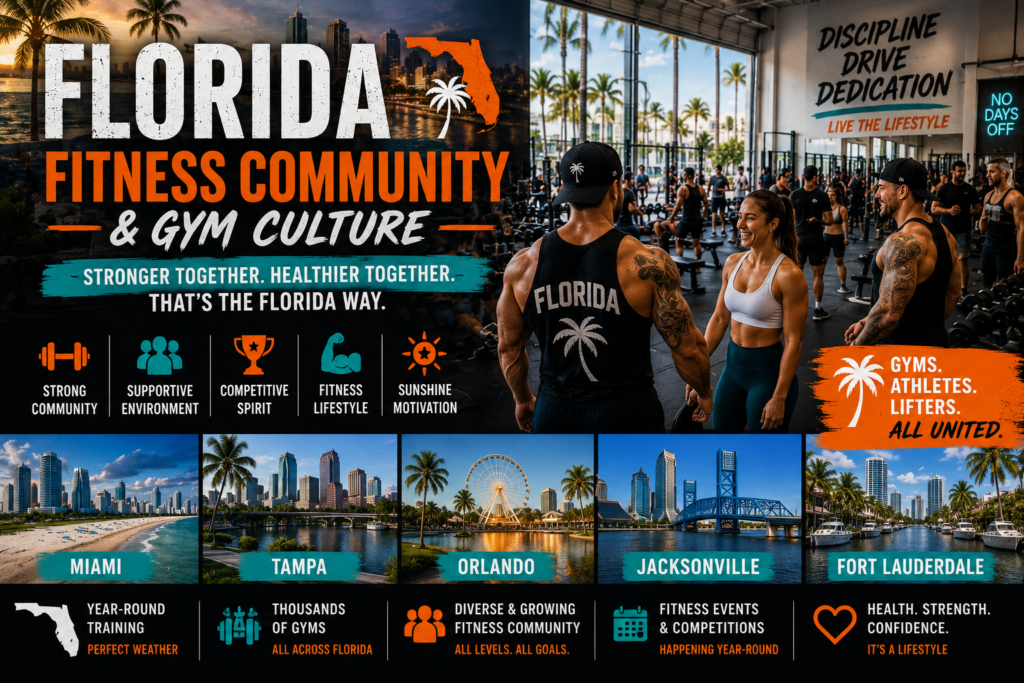 Florida fitness community and bodybuilding training