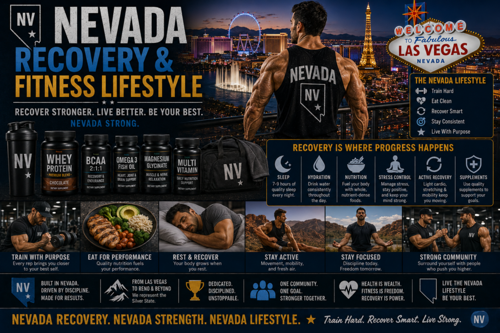 Nevada bodybuilding recovery and fitness lifestyle