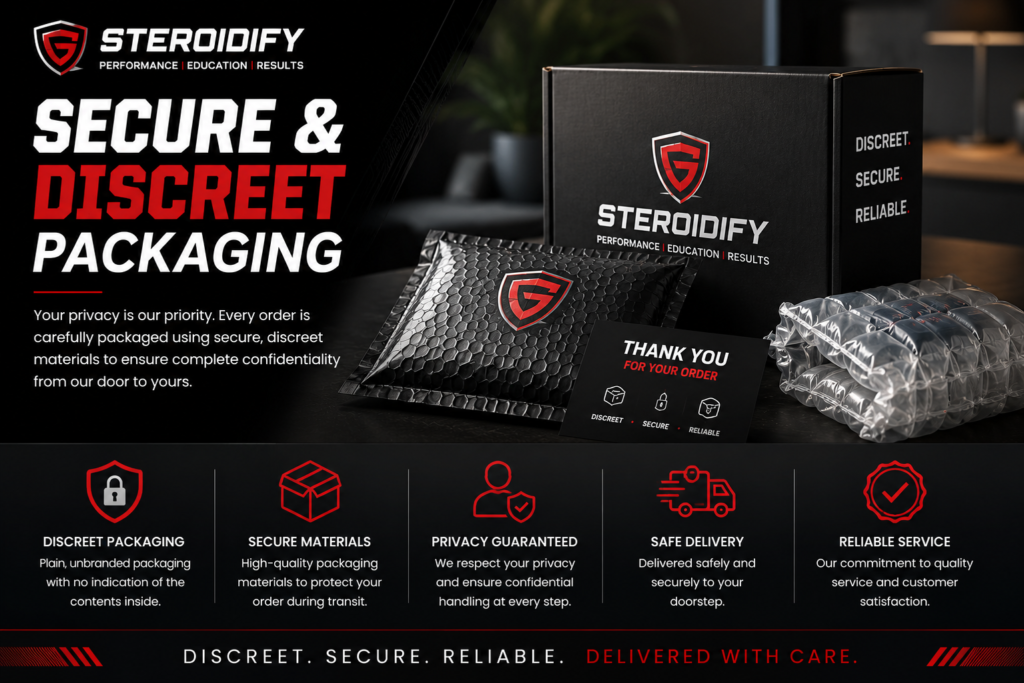 Steroidify Discreet & Secure shipping